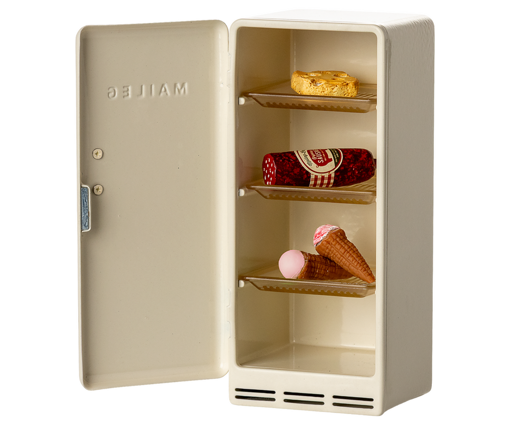 Metal Fridge, Mouse - Off white