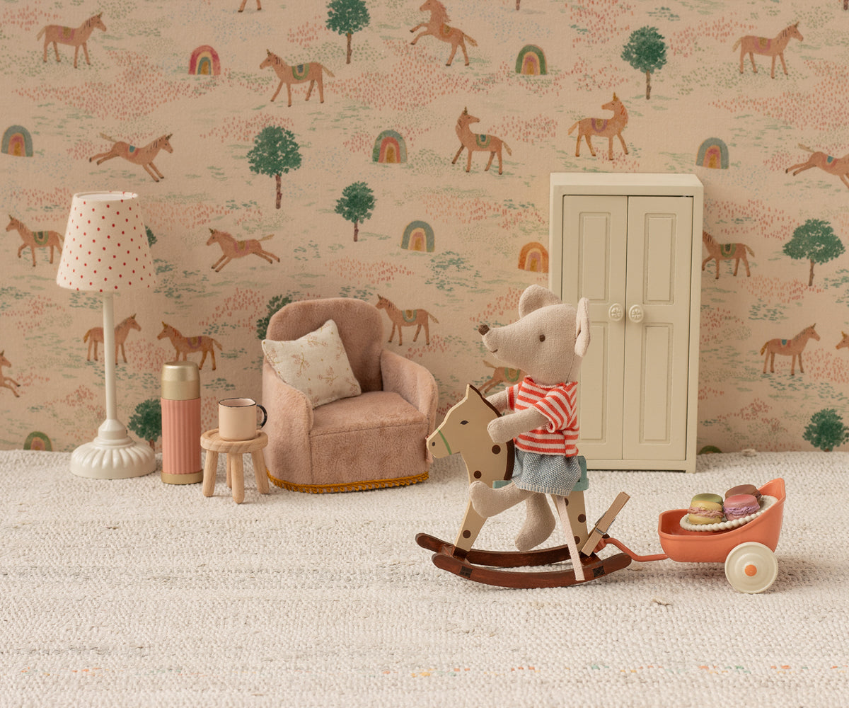Rocking horse, Mouse - Spotted