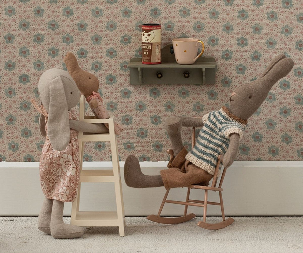 Rocking Chair, Miniature - Dark Powder