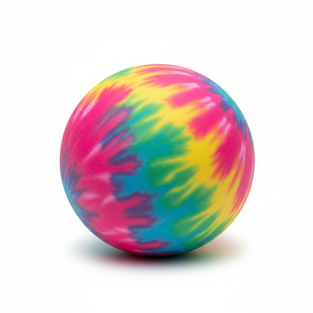 Tie-Dye Sensory Squeeze Toy rainbow colors